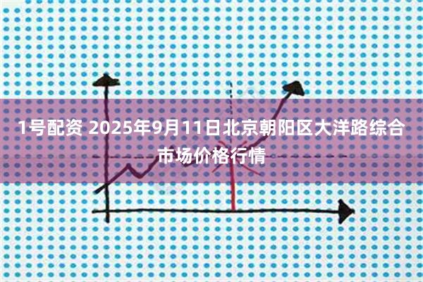 1号配资 2025年9月11日北京朝阳区大洋路综合市场价格行情